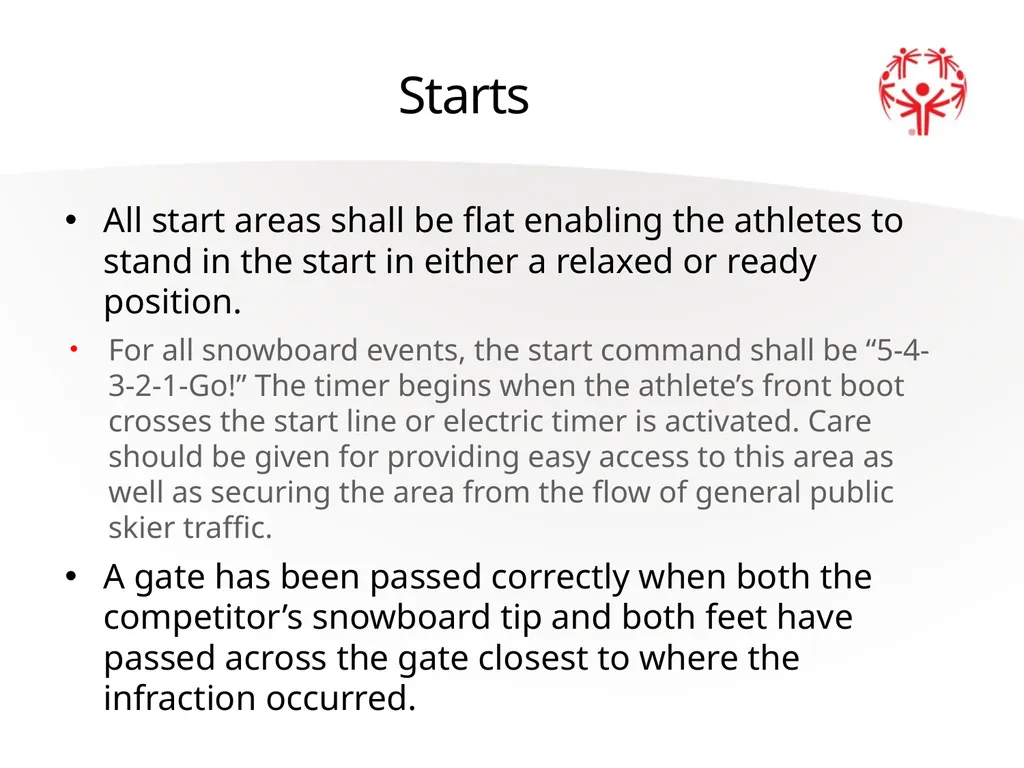 Snowboarding Official Rules The Basics Sport - slide 12 of 22