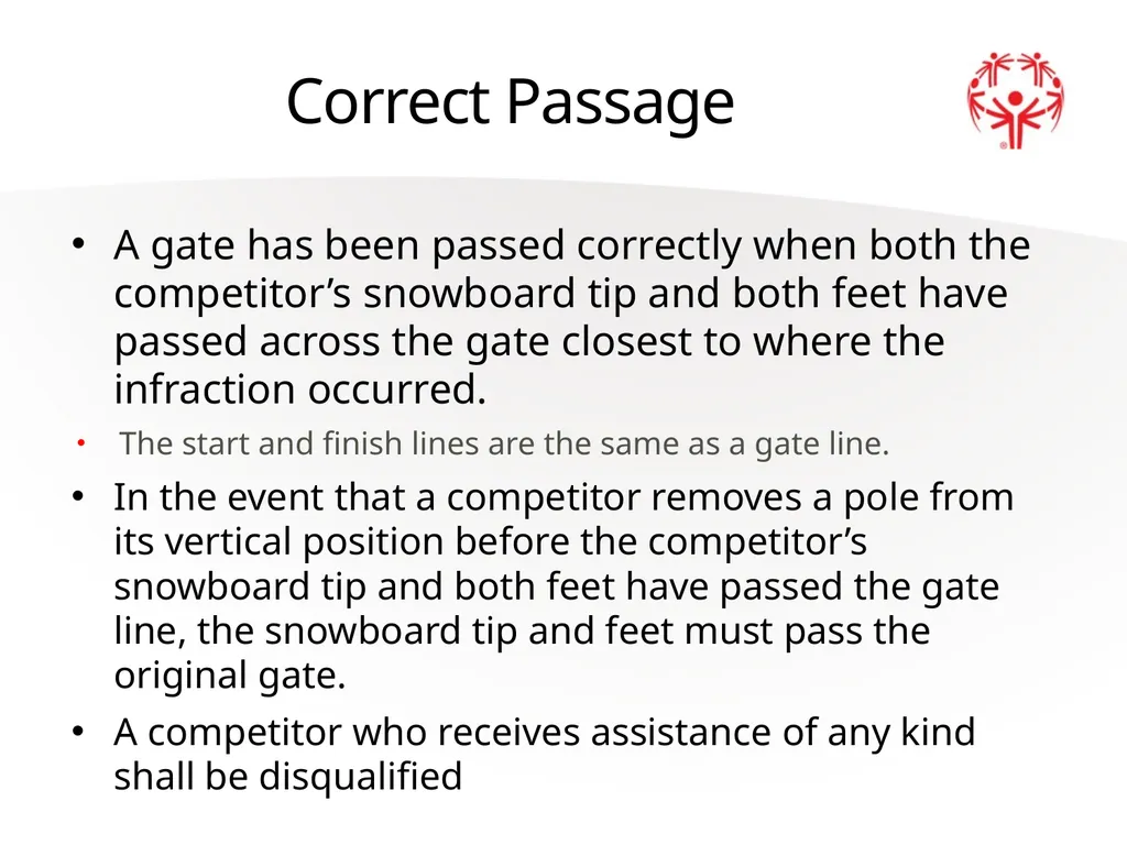 Snowboarding Official Rules The Basics Sport - slide 13 of 22