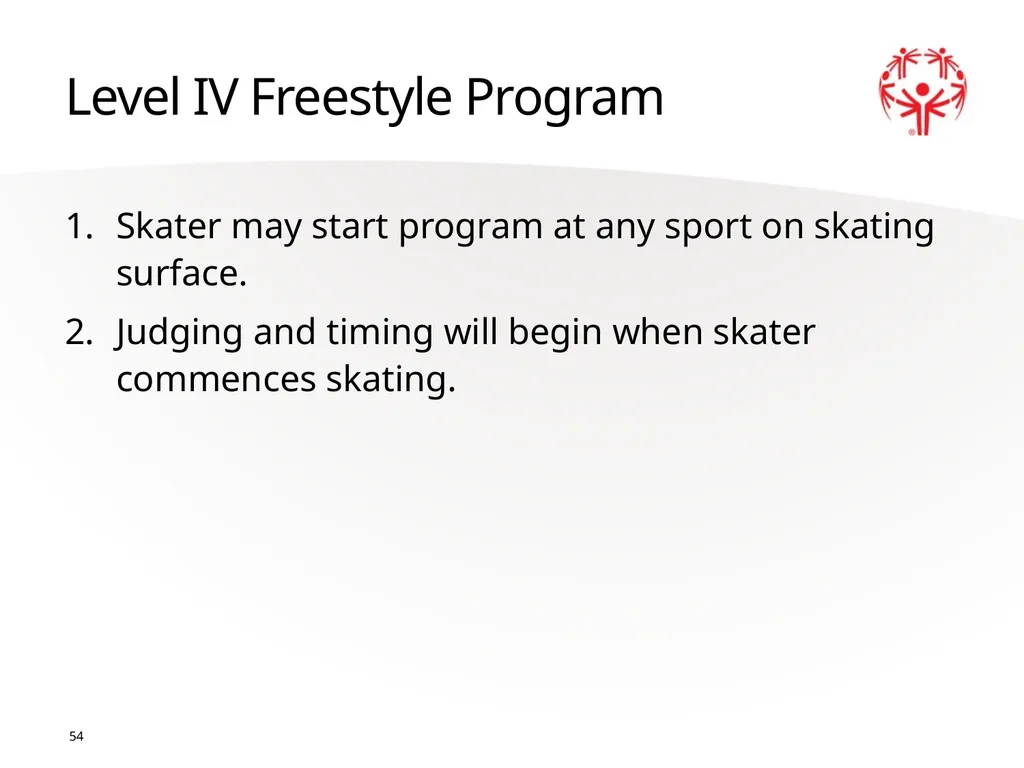 Figure Skating 1 The Basics Sport season: - slide 54 of 92