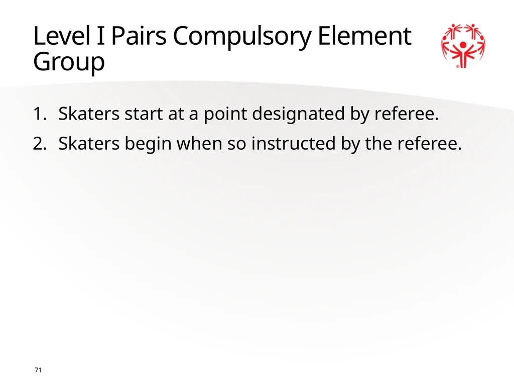Figure Skating 1 The Basics Sport season: - slide 71 of 92