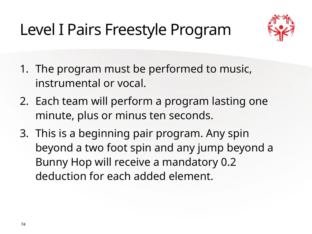 Figure Skating 1 The Basics Sport season: - slide 74 of 92