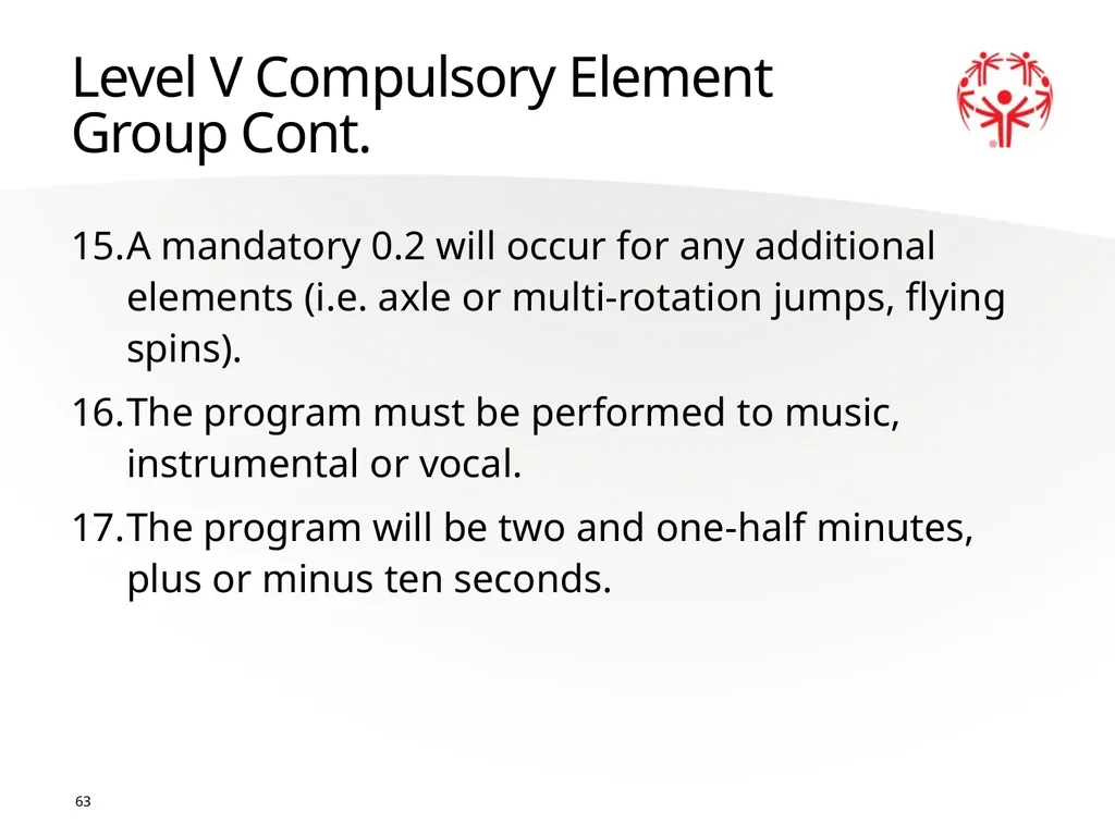 Figure Skating 1 The Basics Sport season: - slide 63 of 92