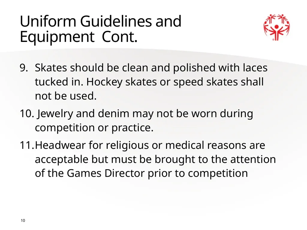 Figure Skating 1 The Basics Sport season: - slide 10 of 92