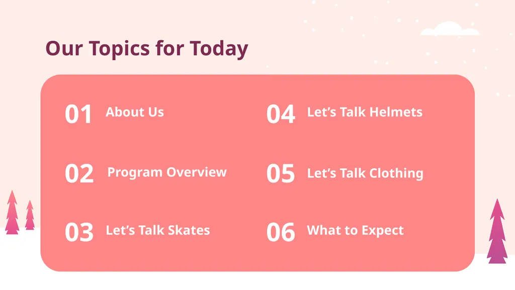 Welcome to CanSkate! An introductory presentation - slide 2 of 23