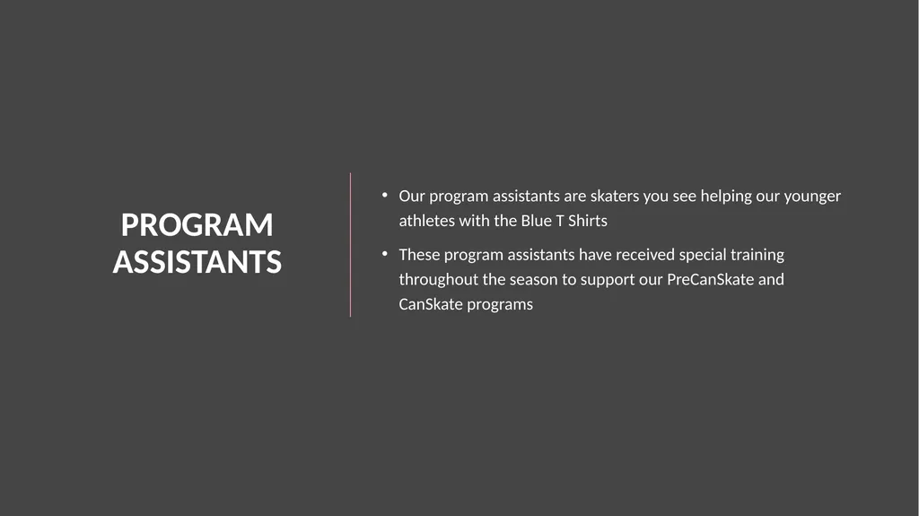 PreCanskate and Canskate Parent Information Perth - slide 10 of 14