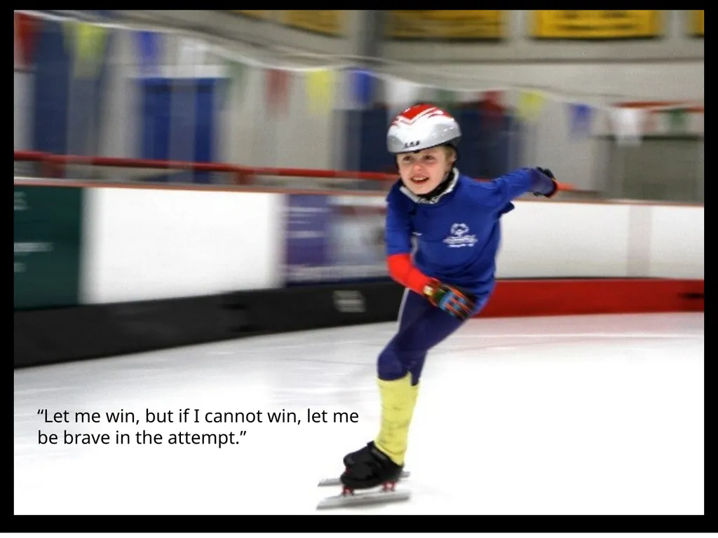 Speed Skating Official Rules 2 A picture paints a - slide 2 of 20