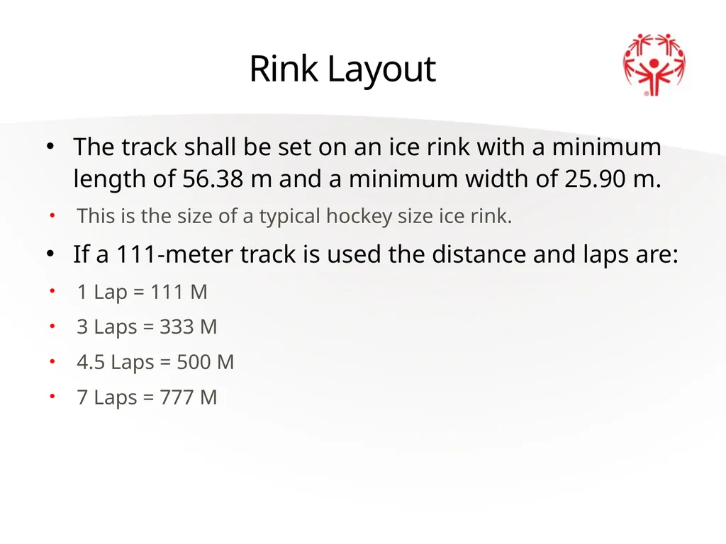 Speed Skating Official Rules 2 A picture paints a - slide 7 of 20