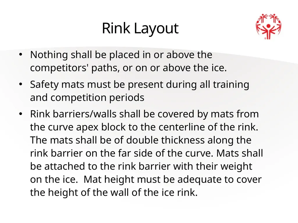 Speed Skating Official Rules 2 A picture paints a - slide 8 of 20