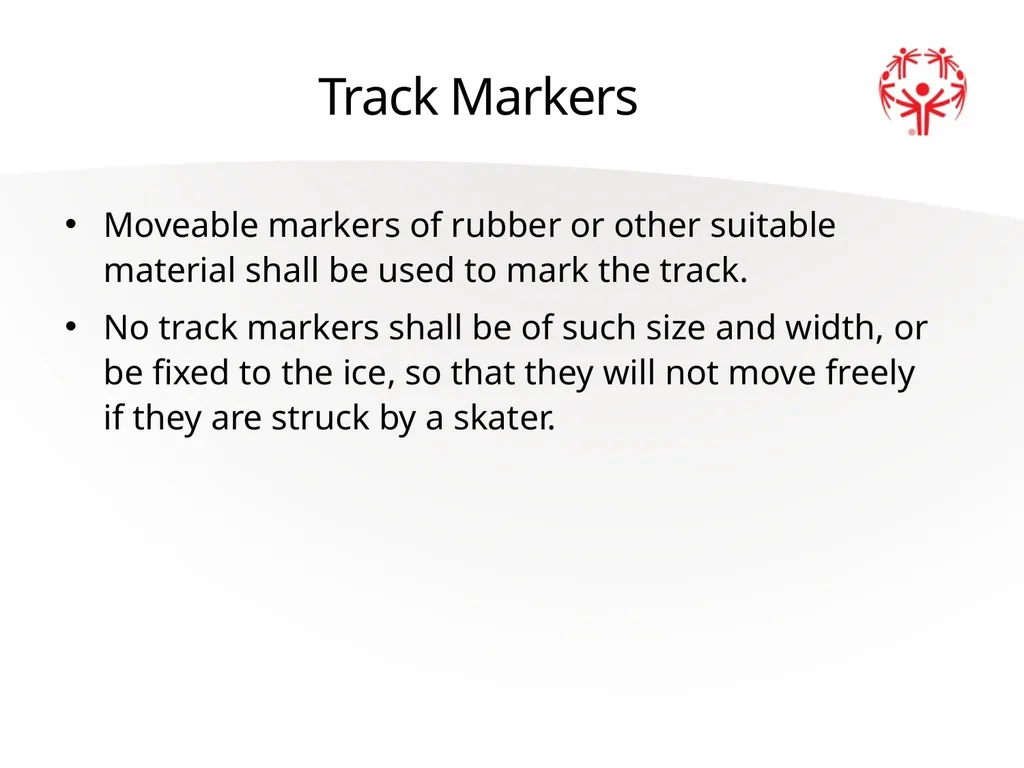 Speed Skating Official Rules 2 A picture paints a - slide 12 of 20