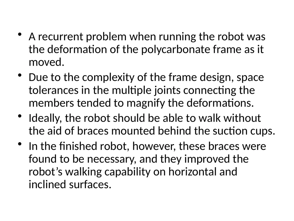 Miniature Wall Climbing Robot Autonomous - slide 16 of 18