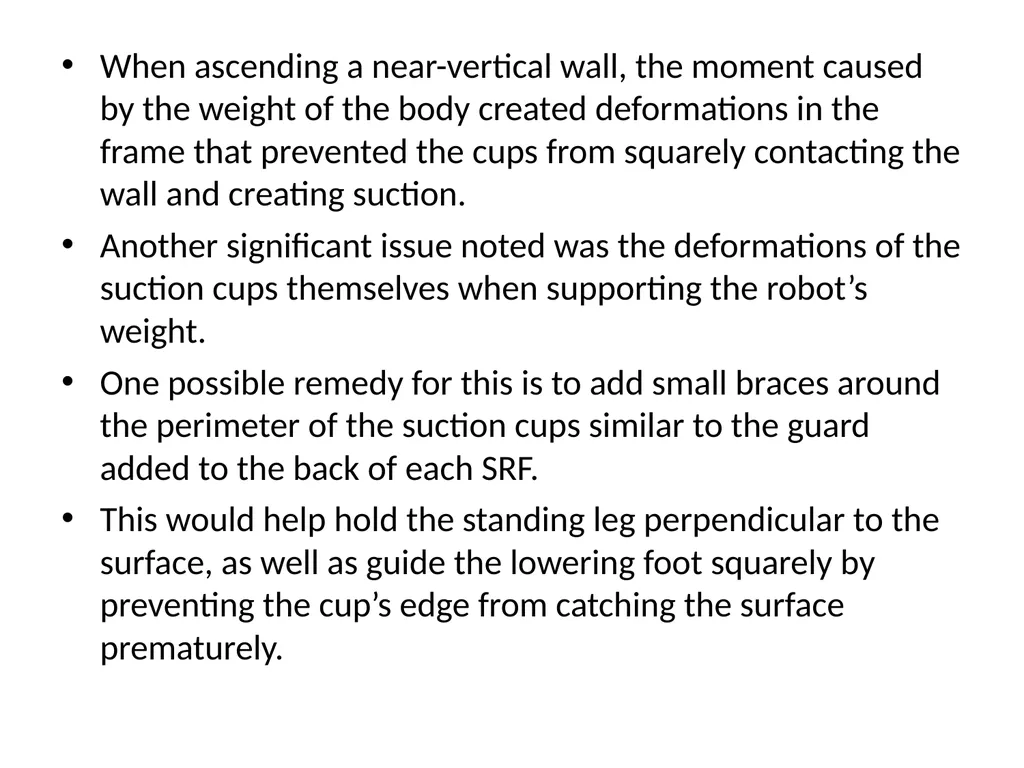 Miniature Wall Climbing Robot Autonomous - slide 17 of 18