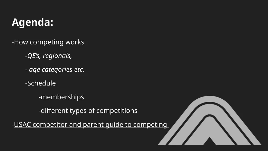 GUIDE TO COMPETING USA Climbing Competitions - slide 2 of 15