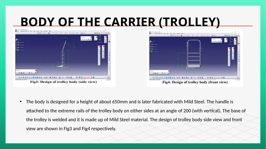 Project On Tri-Wheel Stair Case Climbing Hand and - slide 10 of 18