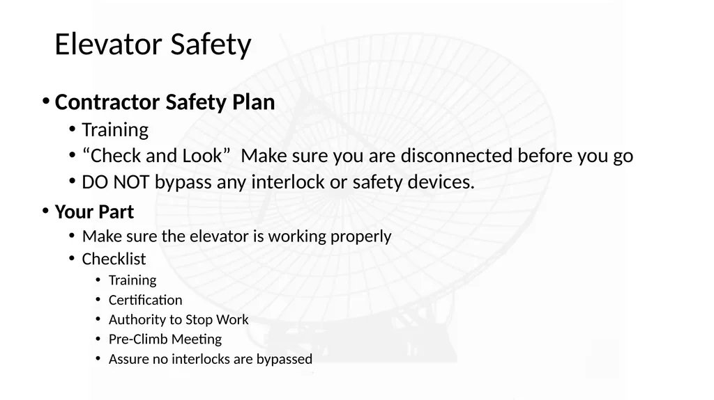 Tower Safety Austin, TX August 11, 2016 Sim A. - slide 20 of 26