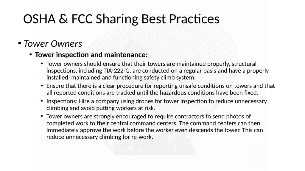 Tower Safety Austin, TX August 11, 2016 Sim A. - slide 12 of 26