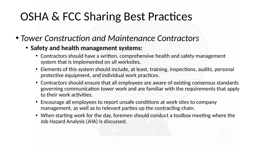 Tower Safety Austin, TX August 11, 2016 Sim A. - slide 13 of 26