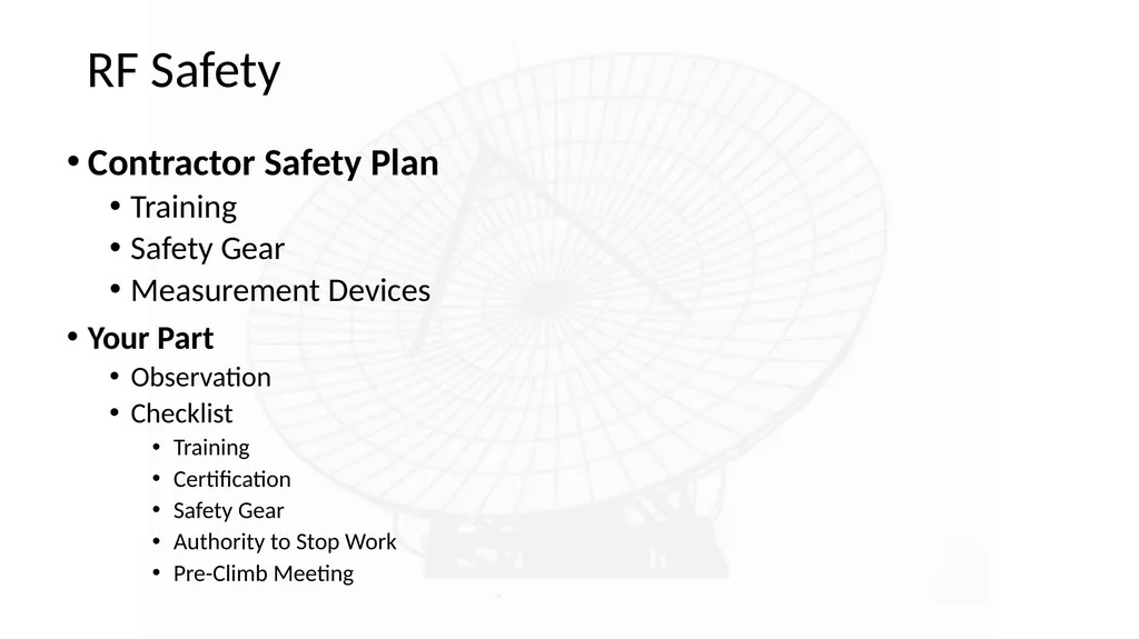 Tower Safety Austin, TX August 11, 2016 Sim A. - slide 22 of 26