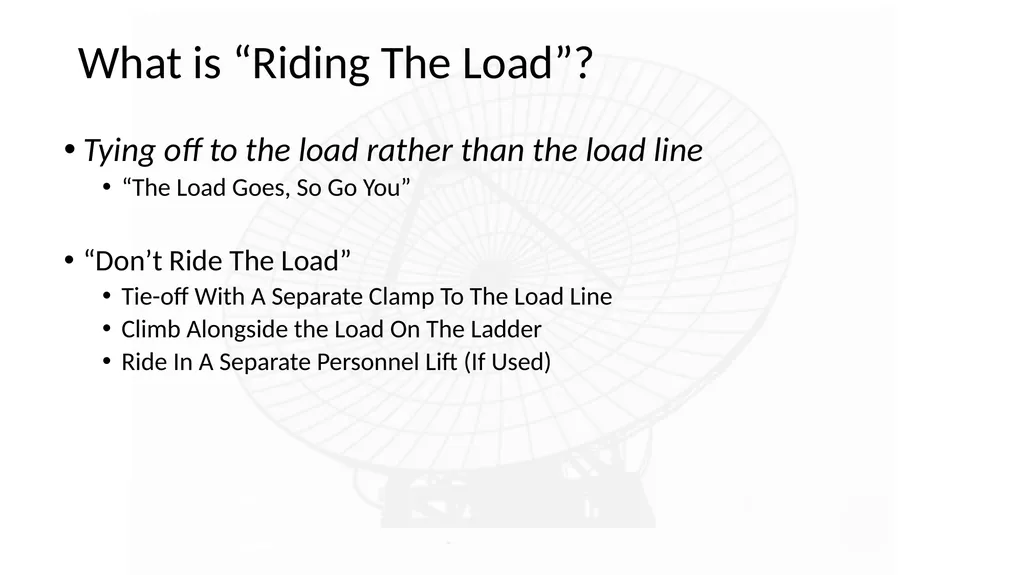 Tower Safety Austin, TX August 11, 2016 Sim A. - slide 6 of 26