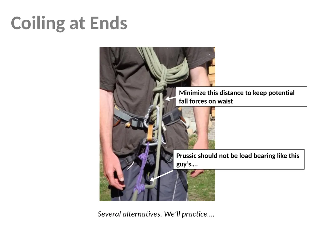 Mountaineering Refresher Brian Hendrickson MITOC - slide 16 of 20