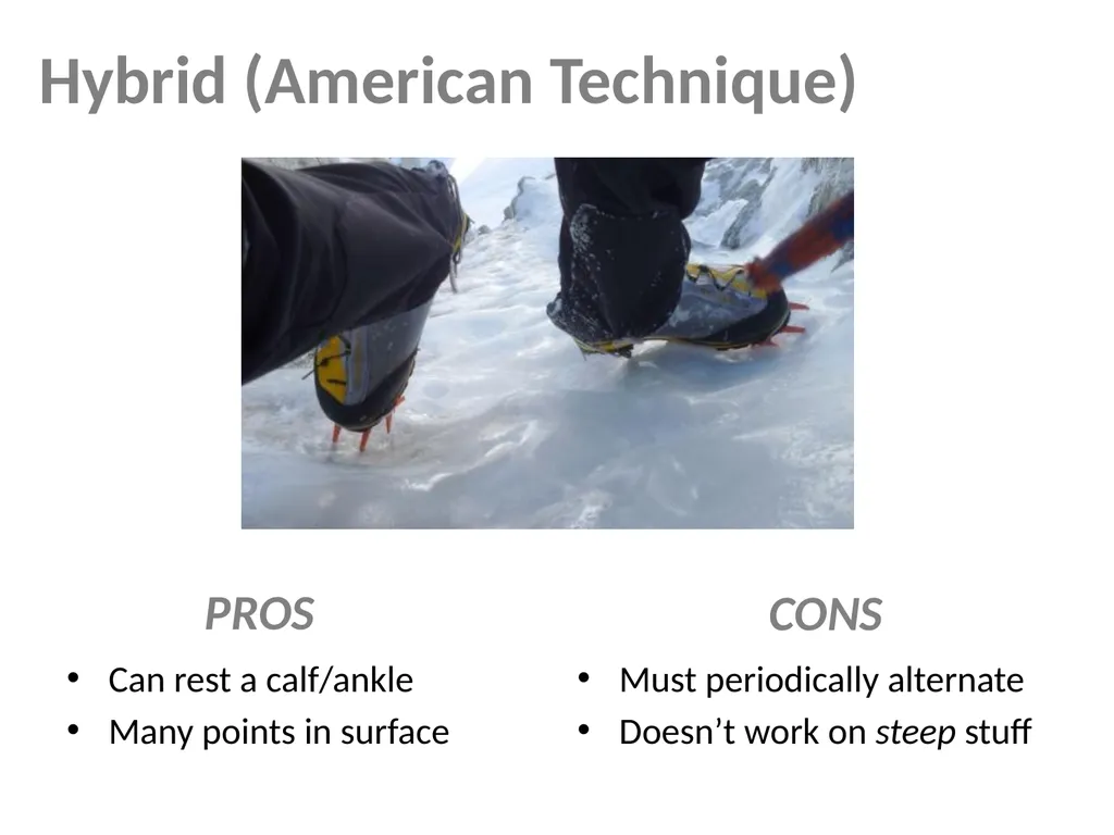 Mountaineering Refresher Brian Hendrickson MITOC - slide 9 of 20