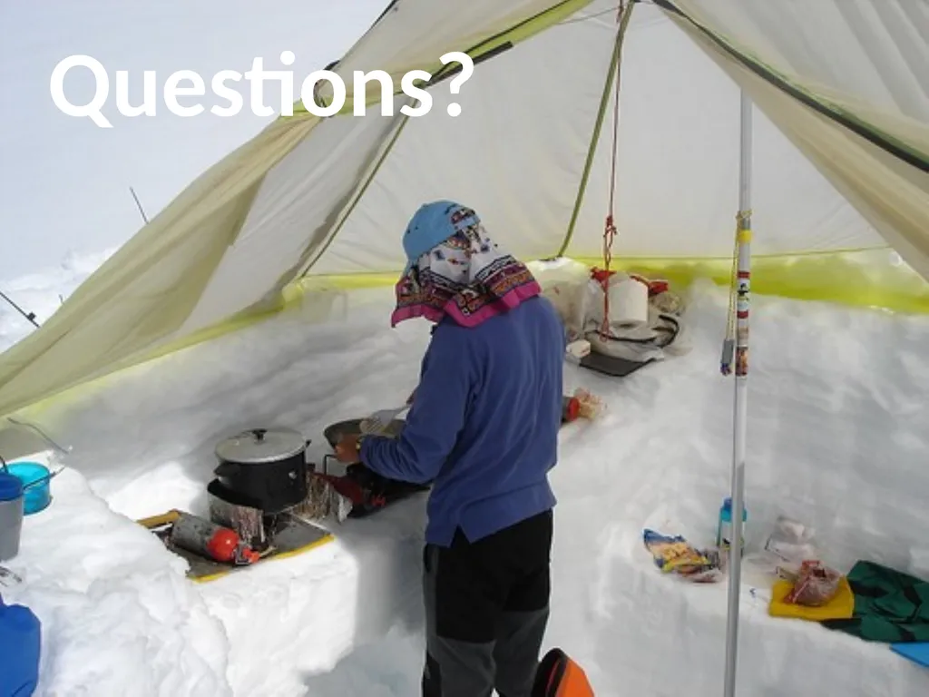 Mountaineering Refresher Brian Hendrickson MITOC - slide 20 of 20