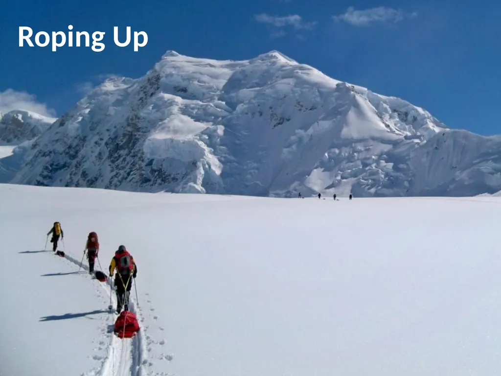 Mountaineering Refresher Brian Hendrickson MITOC - slide 12 of 20