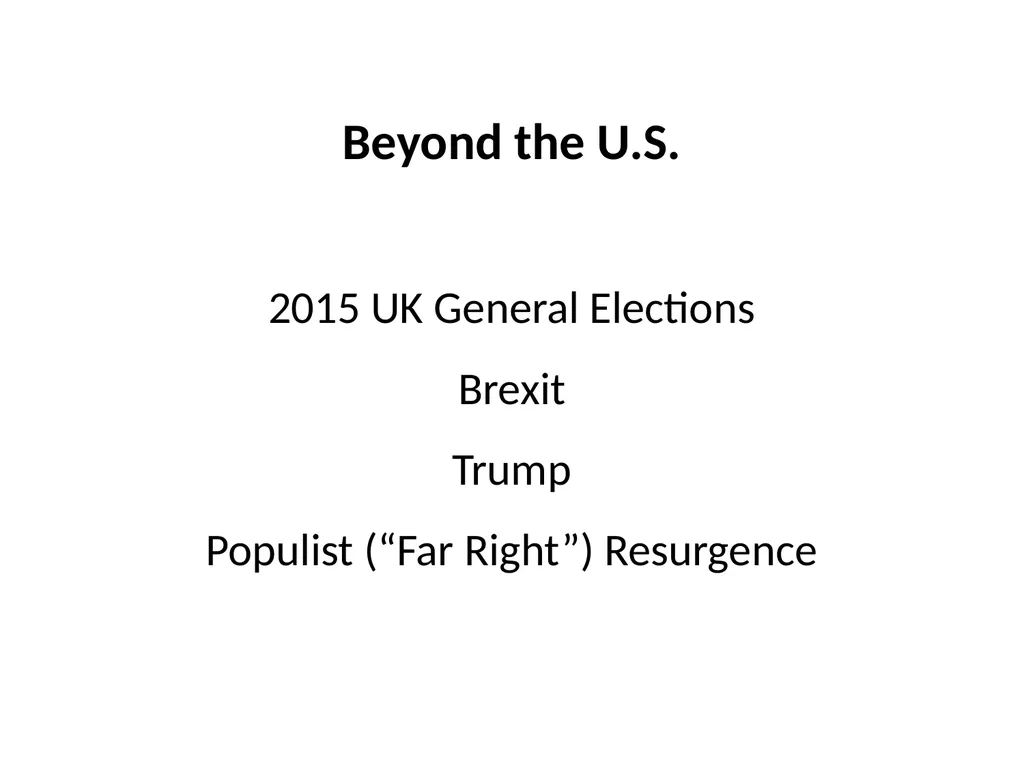 The 2016 Presidential Election in Context Morris - slide 28 of 37
