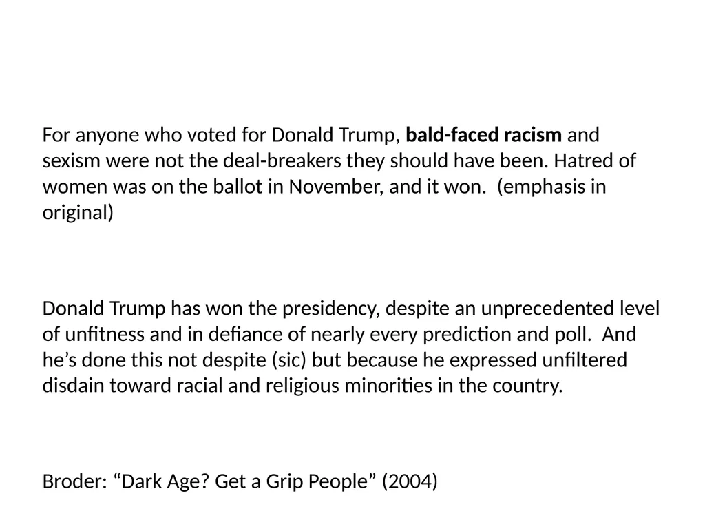 The 2016 Presidential Election in Context Morris - slide 20 of 37