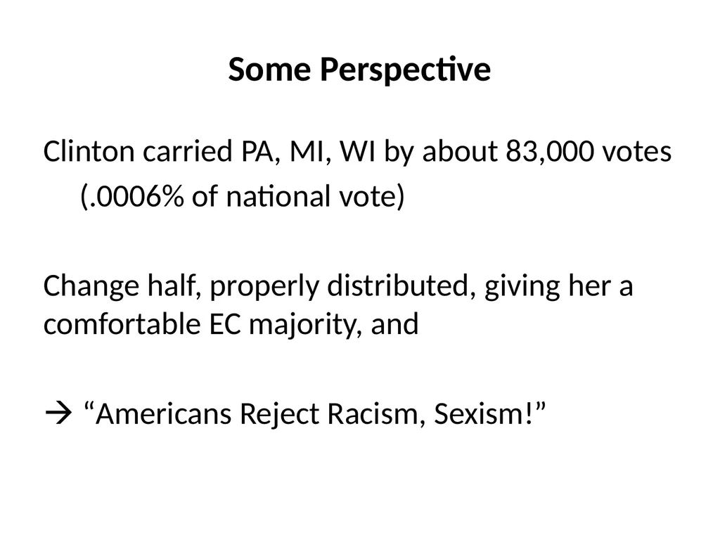 The 2016 Presidential Election in Context Morris - slide 22 of 37