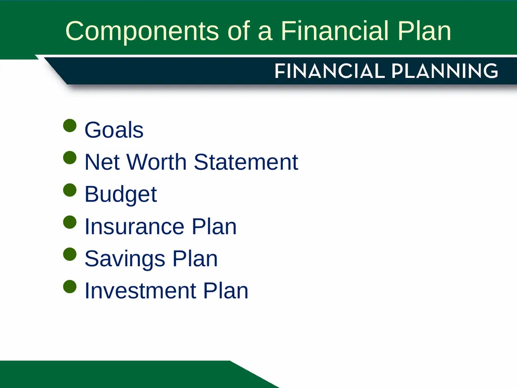Financial Planning More than budgeting More than - slide 3 of 10