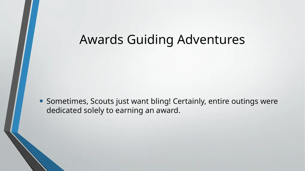Outdoor Program Planning Outdoor Program – who, - slide 10 of 28