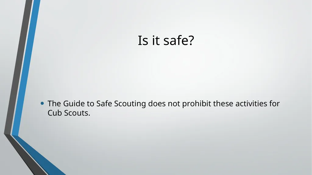 Outdoor Program Planning Outdoor Program – who, - slide 19 of 28