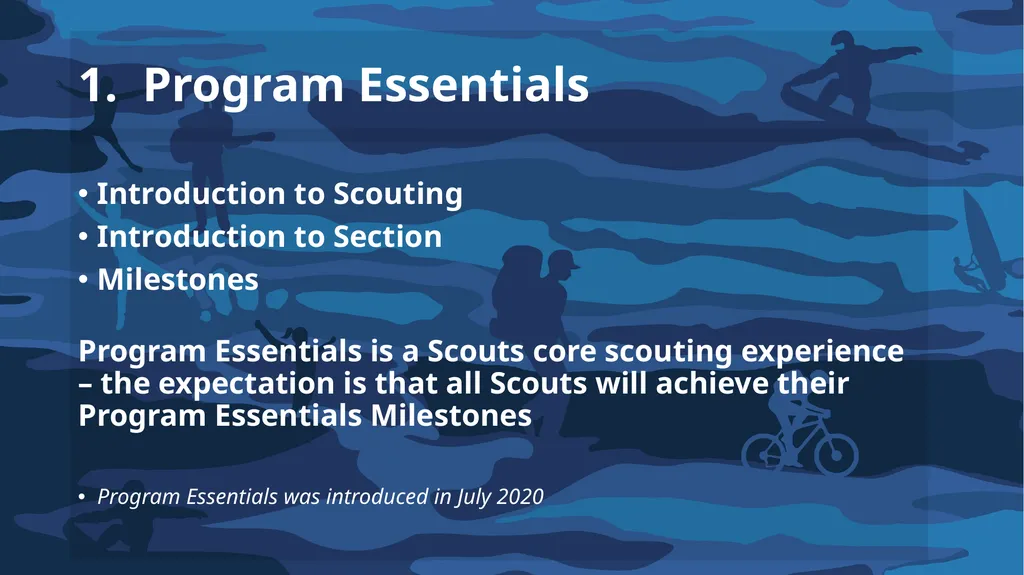 Introduction to Achievement Pathways For Venturers - slide 10 of 39