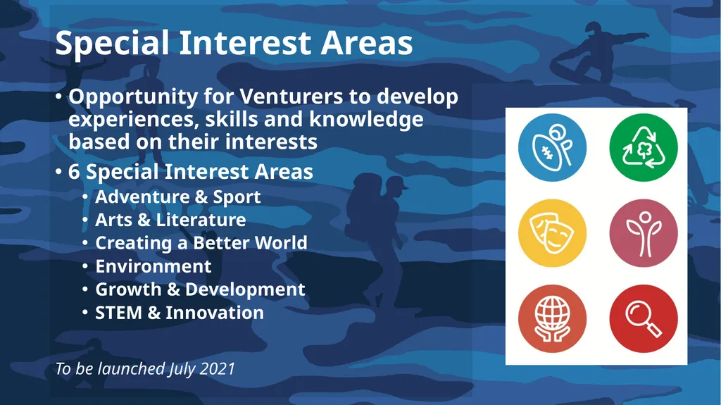 Introduction to Achievement Pathways For Venturers - slide 15 of 39