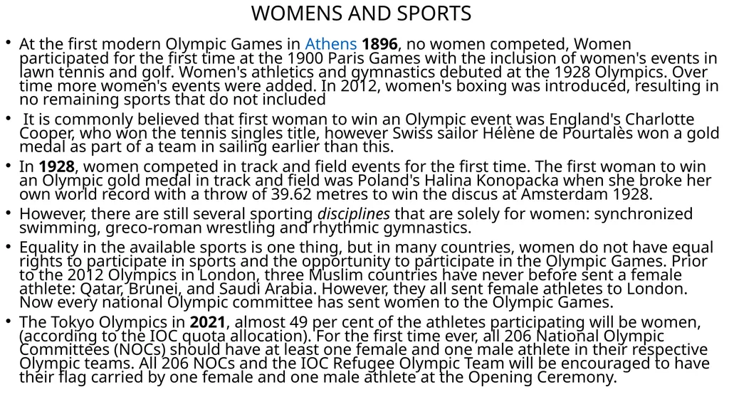 UNIT -3 THE OLYMPIC GAMES Who’s responsible for - slide 13 of 15