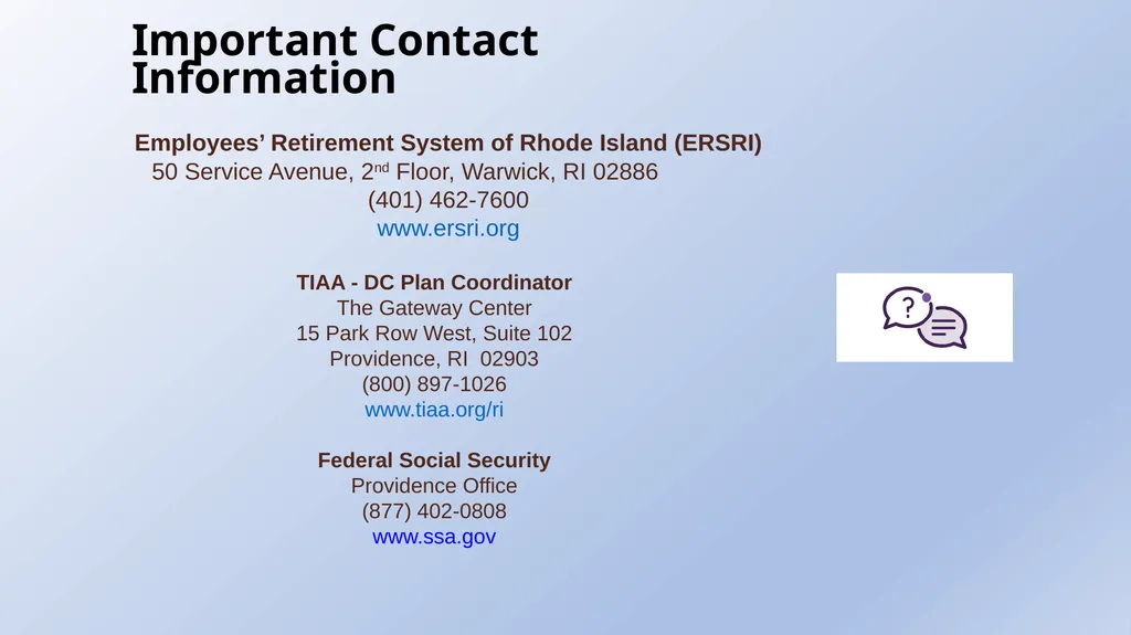 How to Educate yourself on your Retirement Plan - slide 28 of 28