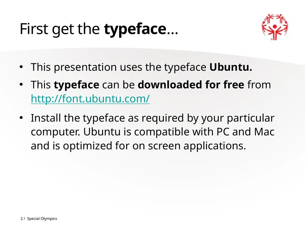 The Special Olympics powerpoint template Some tips - slide 2 of 11