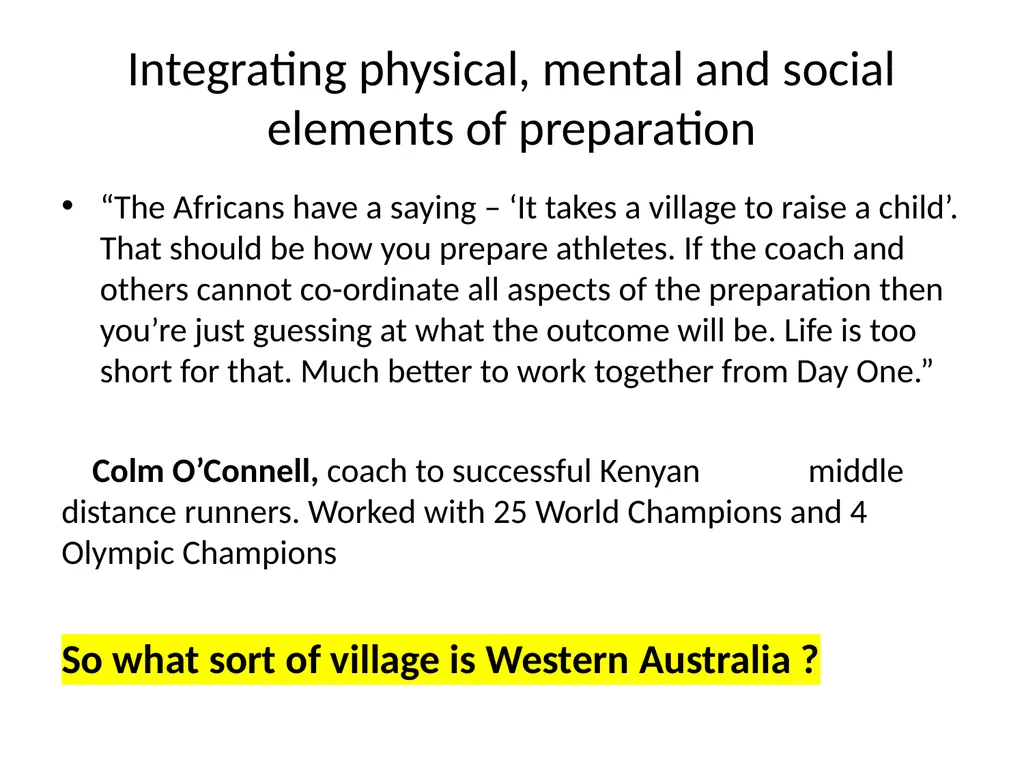 Lessons learned from Gold Coast 2018 and what - slide 5 of 32
