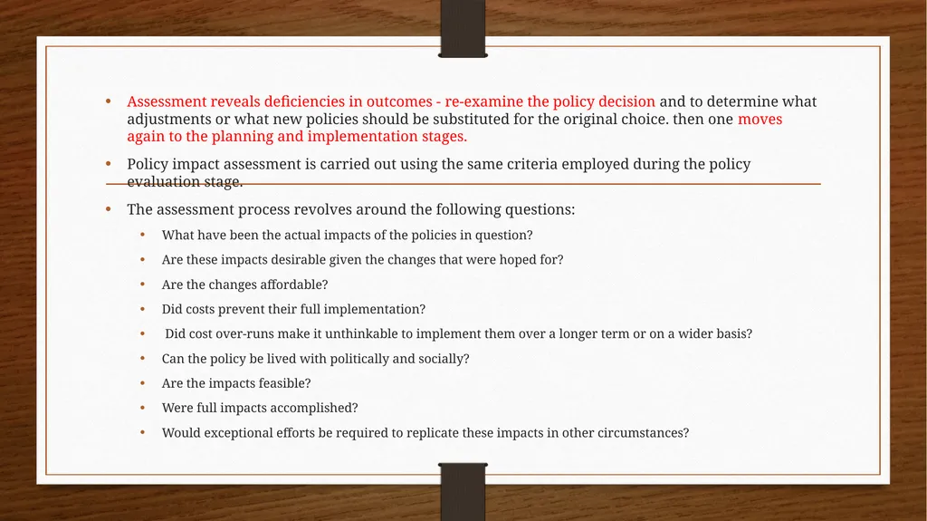 Relationship between Policy and Education Dr V. - slide 79 of 80