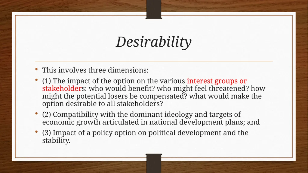 Relationship between Policy and Education Dr V. - slide 69 of 80