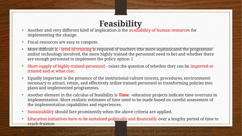 Relationship between Policy and Education Dr V. - slide 71 of 80