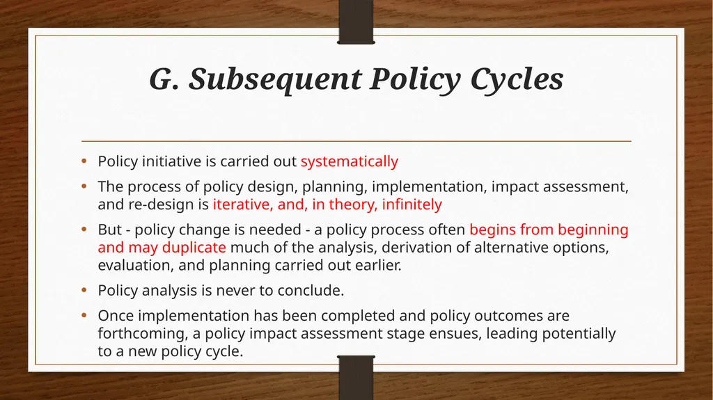 Relationship between Policy and Education Dr V. - slide 80 of 80