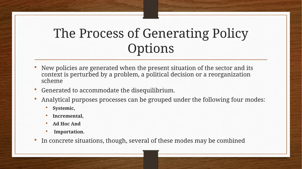 Relationship between Policy and Education Dr V. - slide 64 of 80