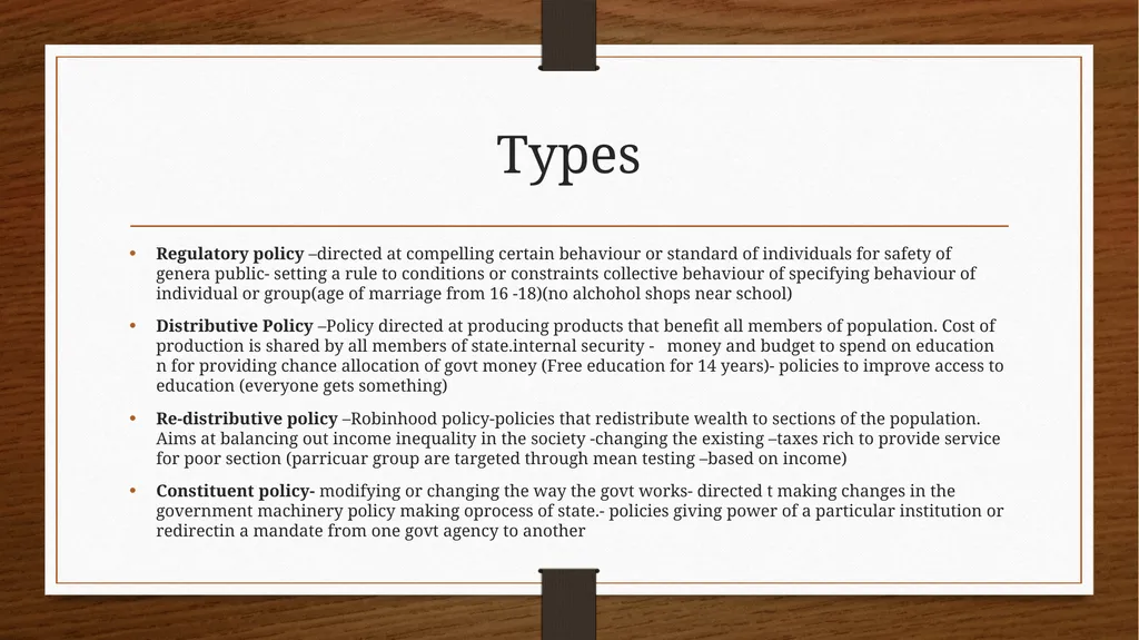 Relationship between Policy and Education Dr V. - slide 8 of 80