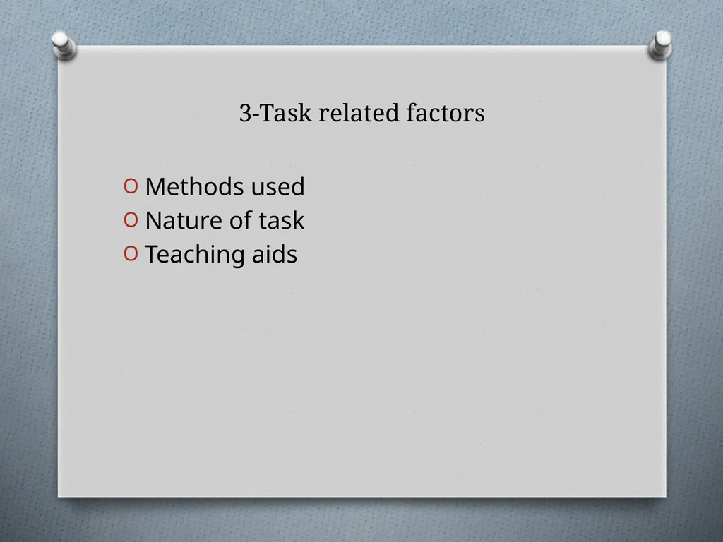 Learning: Concept, Nature and Factors Influencing - slide 16 of 17