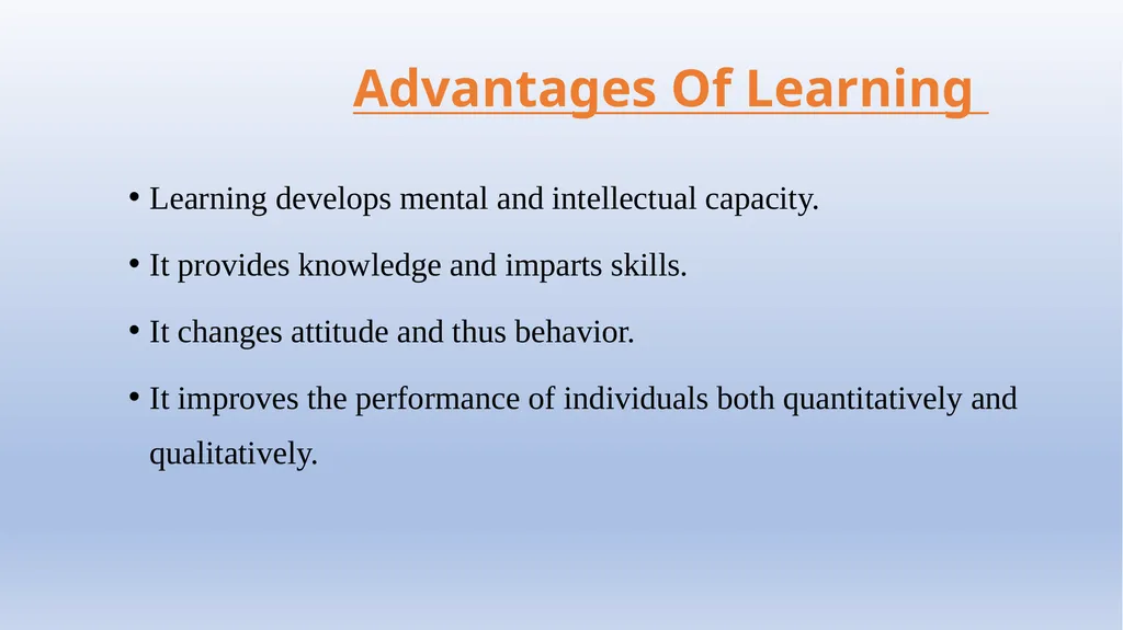 The Principles & Components Of Learning, Memory & - slide 12 of 47