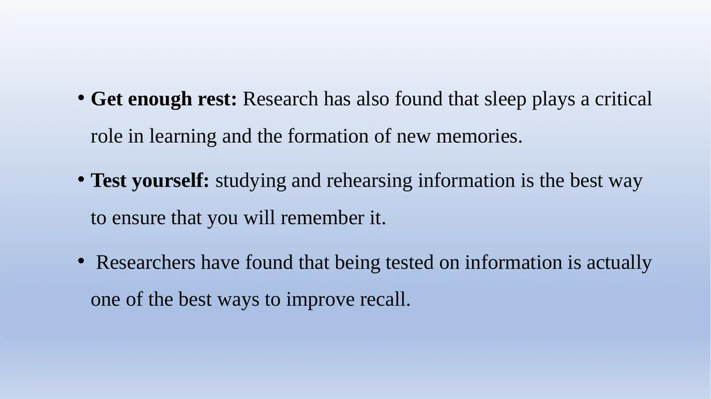 The Principles & Components Of Learning, Memory & - slide 25 of 47