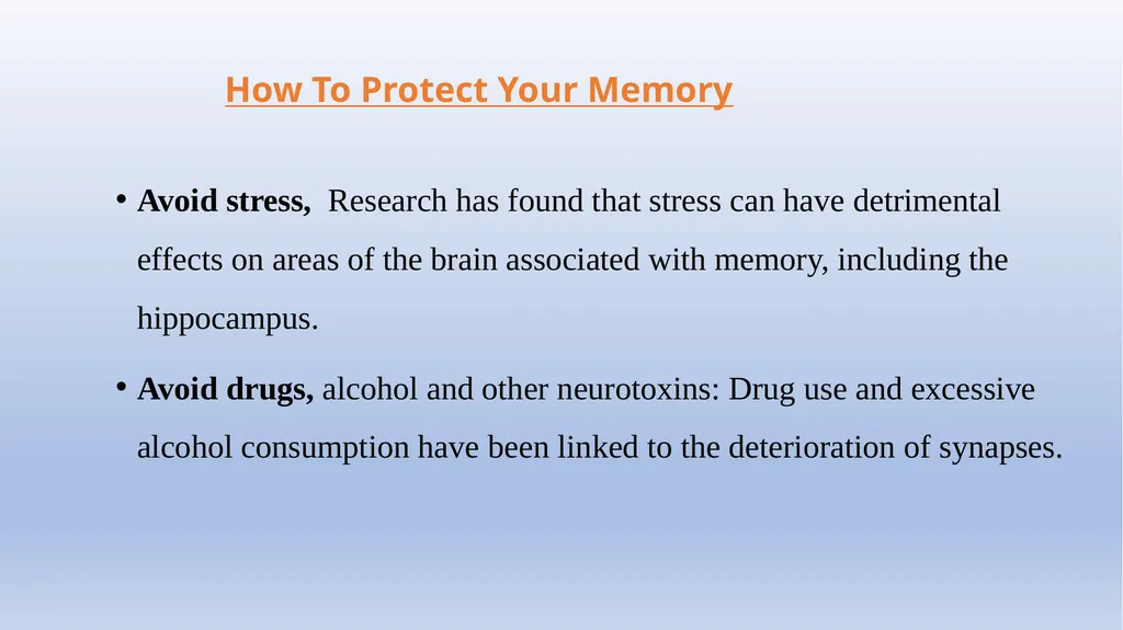 The Principles & Components Of Learning, Memory & - slide 27 of 47