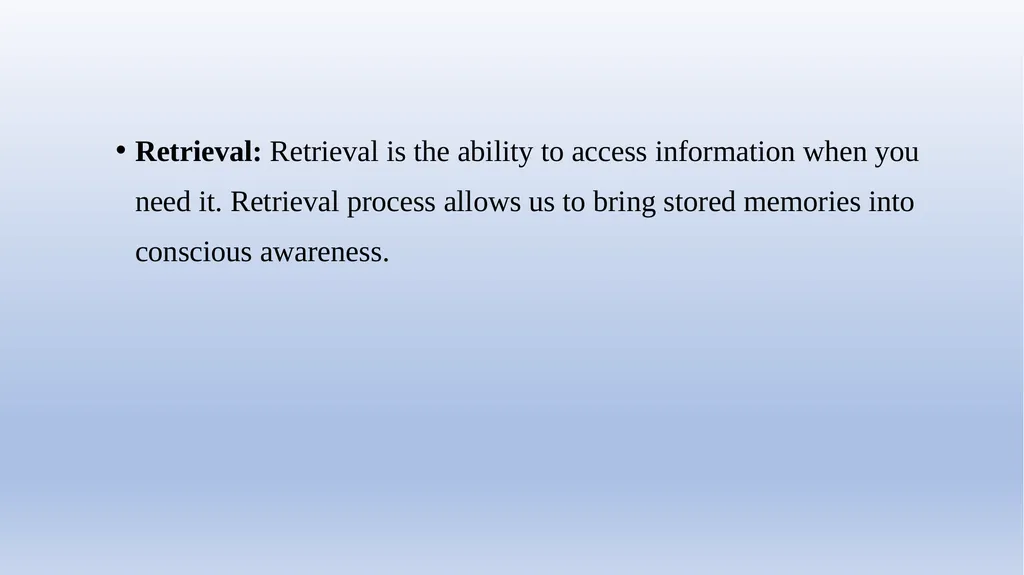The Principles & Components Of Learning, Memory & - slide 16 of 47