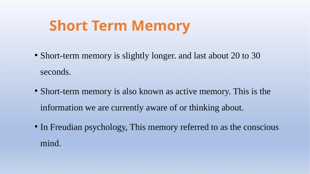 The Principles & Components Of Learning, Memory & - slide 21 of 47